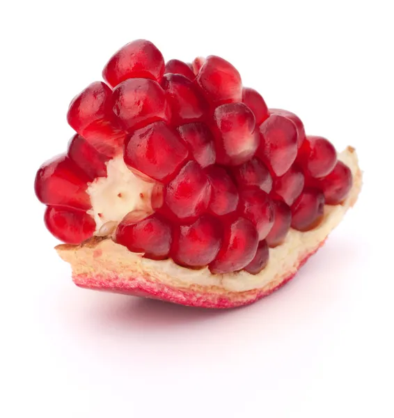 Broken pomegranate segment — Stock Photo, Image