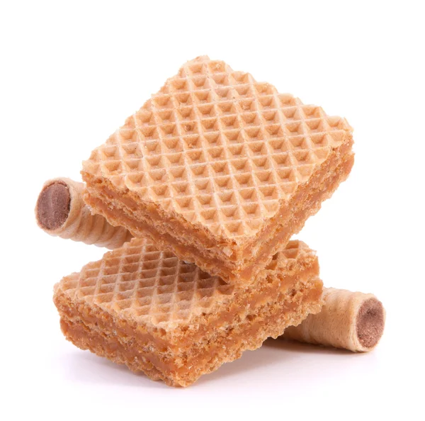 Waffeln oder Wabenwaffeln — Stockfoto