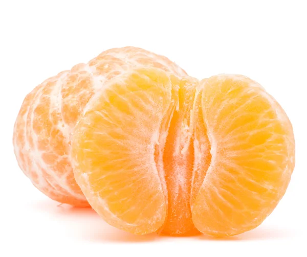 Peeled tangerine — Stock Photo, Image