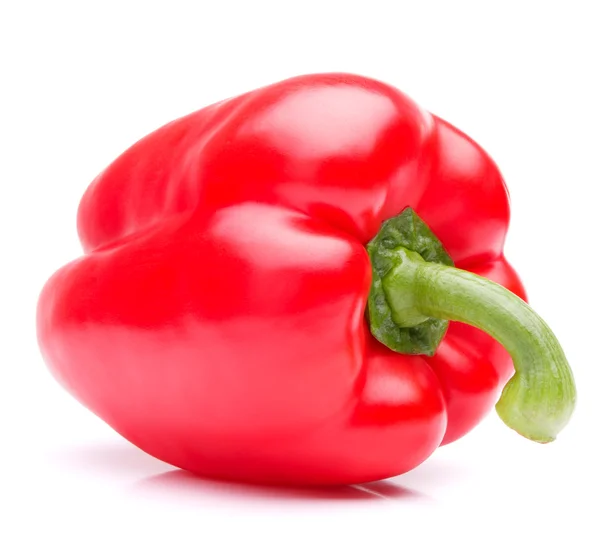 Red sweet bell pepper Stock Photo