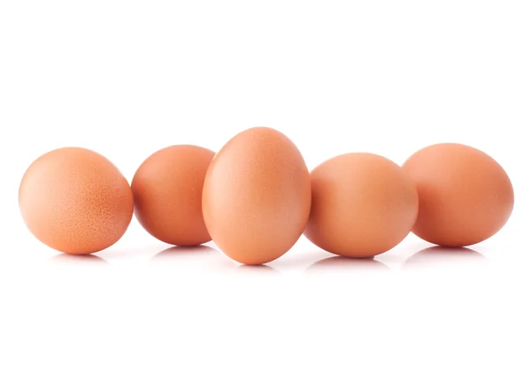 Uovo isolato su sfondo bianco ritaglio — Foto Stock