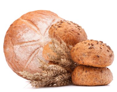 taze ekmek ve un çuvalı