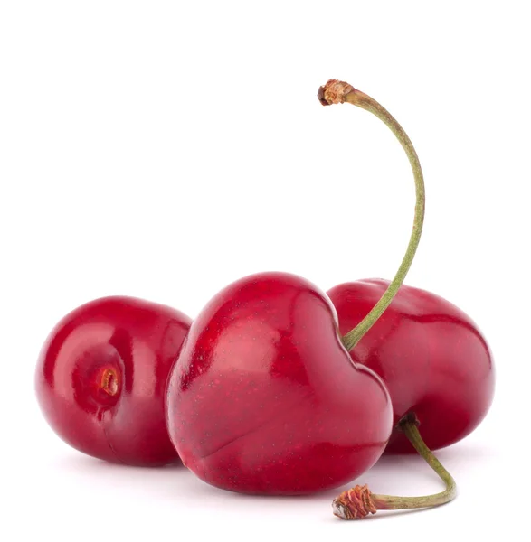 Heart shaped cherry berries — Stock Photo, Image