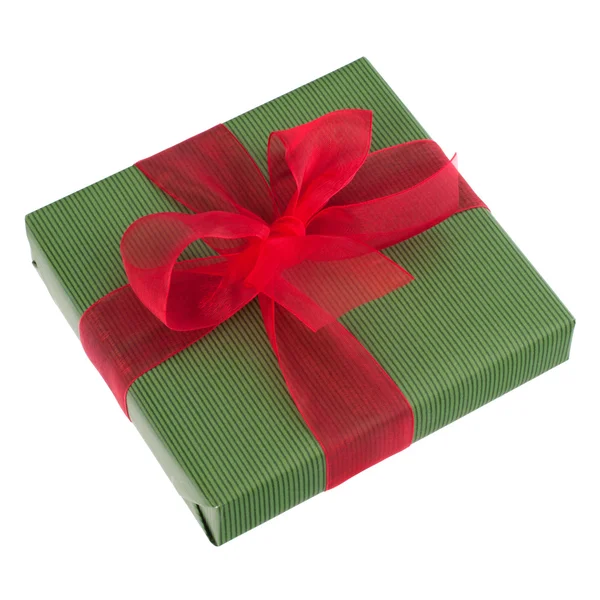Festive gift box — Stock Photo, Image