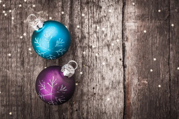 Palline decorazione di Natale — Foto Stock