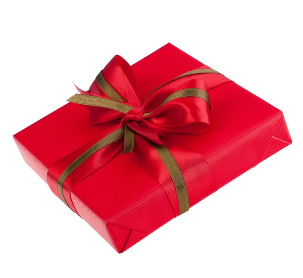 Festive gift box — Stock Photo, Image