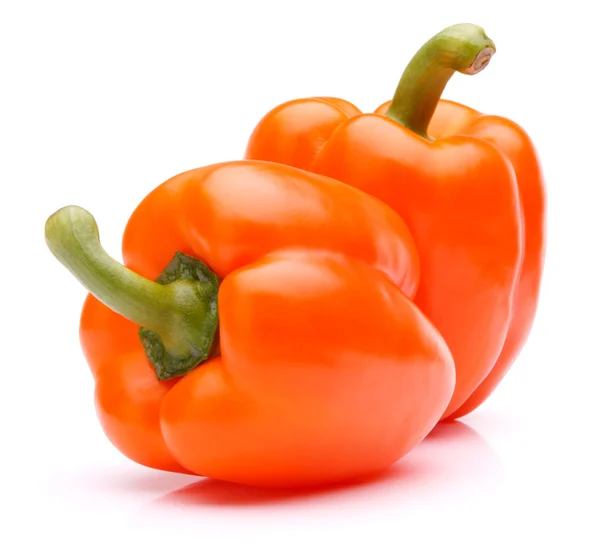 Süße Paprika isoliert auf weißem Hintergrund Ausschnitt — Stockfoto