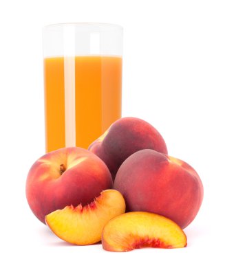 Şeftali meyve suyu cam 