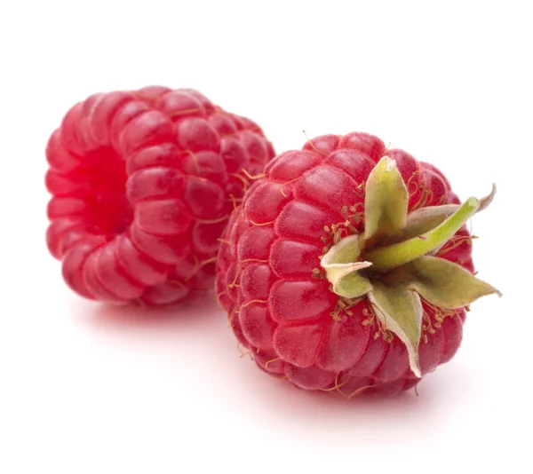 Sweet raspberry isolated on white background cutout — Stock Photo, Image