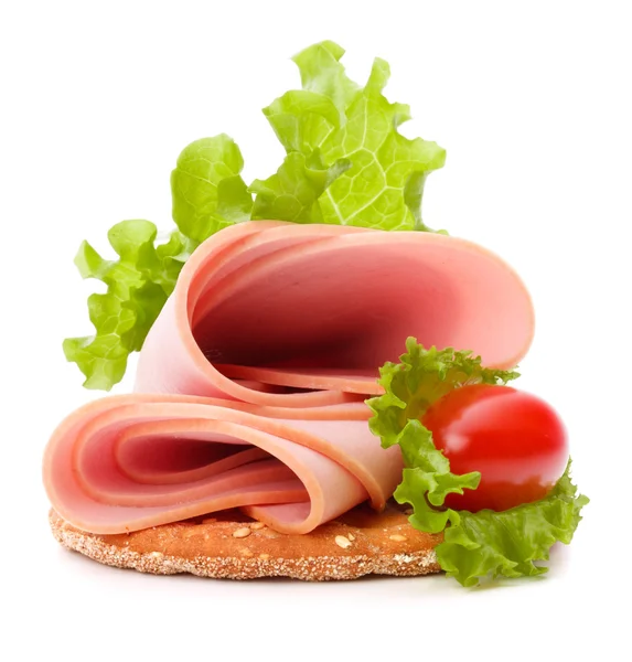 Sandwich with pork — Stock Photo, Image