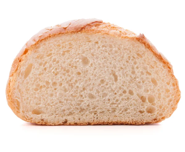 Hunk or slice of fresh white bread — Stock Photo, Image