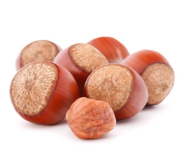 Hazelnuts — Fotografie, imagine de stoc