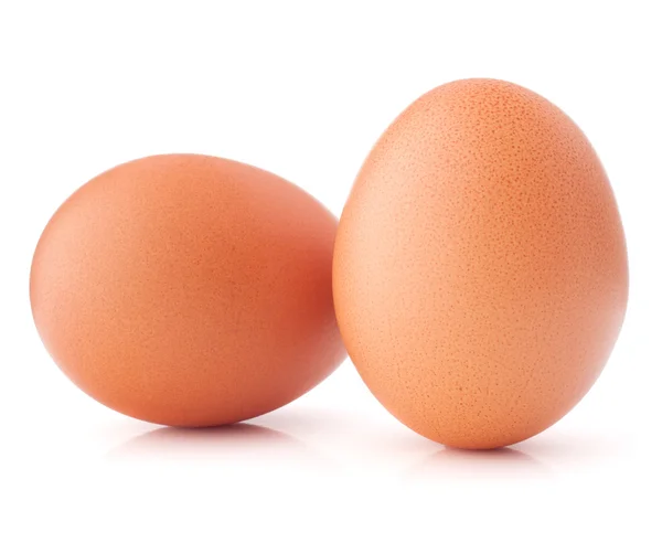 Eggs isolated on white background cutout — Stock Photo, Image