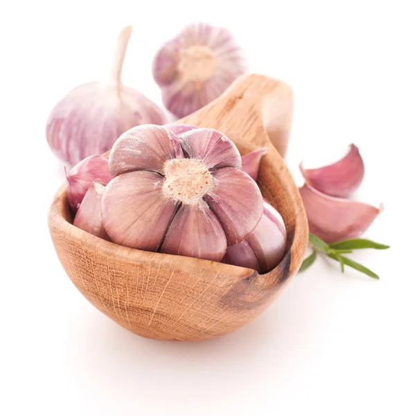 Knoblauch in Schüssel — Stockfoto