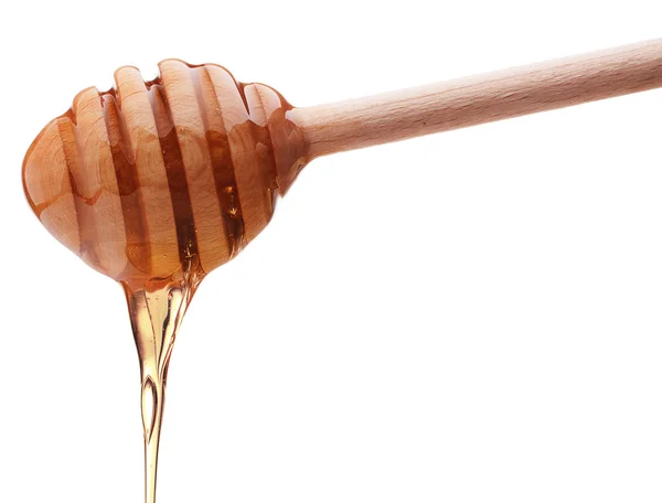 Honey dripping — Stock Photo, Image