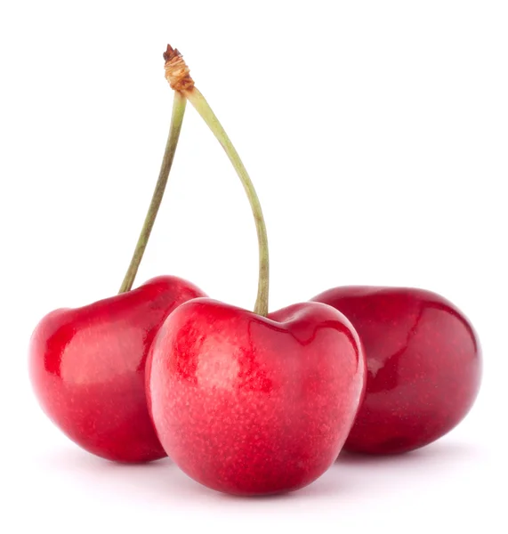 Baies cerises en forme de coeur — Photo