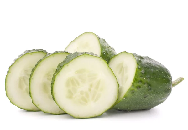 Sliced cucumber vegetable — Stock Photo, Image