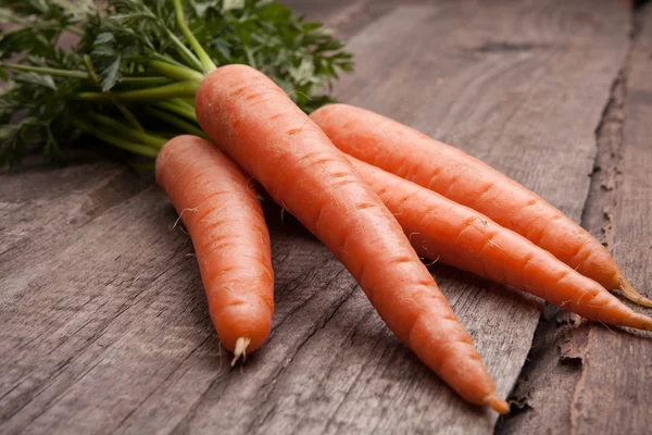 Fresh carrots bunch — Stock Photo, Image