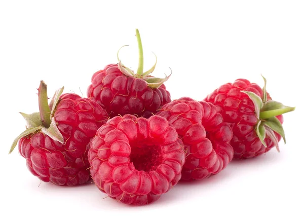 Ripe raspberries Stock Photo