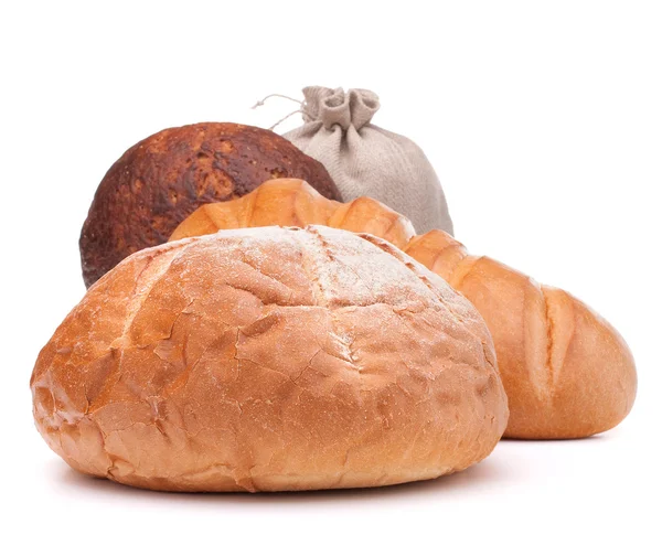 신선한 빵과 밀가루 — 스톡 사진