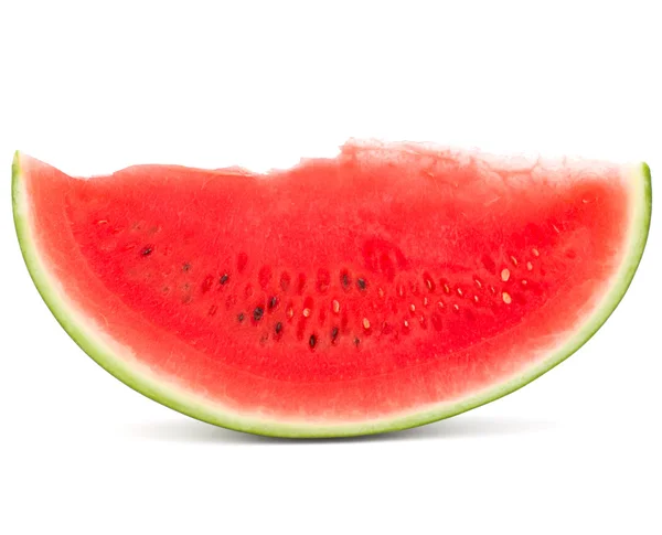 In Scheiben geschnittene reife Wassermelone — Stockfoto