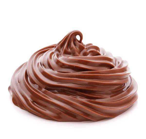 Redemoinho creme de chocolate — Fotografia de Stock