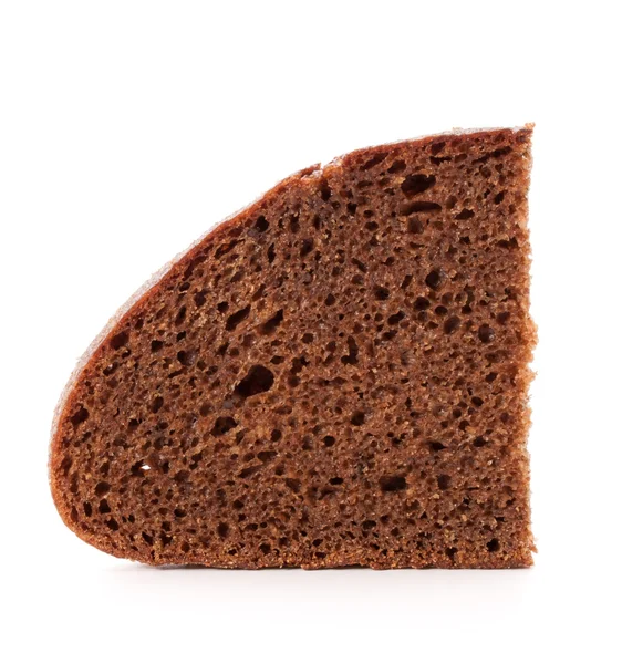 Slice of fresh rye bread — Stock Photo, Image