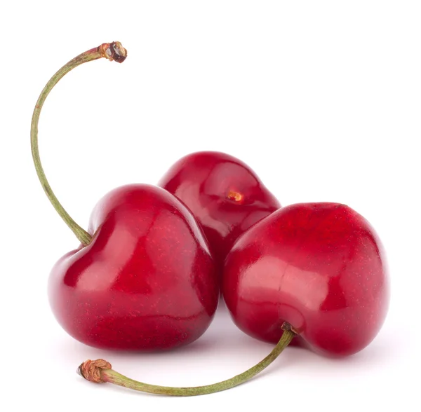 Herzförmige Kirschbeeren — Stockfoto