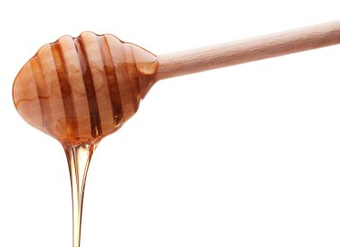 Tahta bir baldan damlayan bal