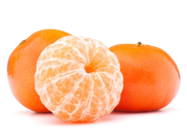 Frutas de tangerina descascadas — Fotografia de Stock