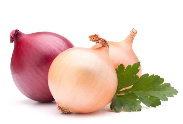 Onion vegetable bulbs — Stock Photo, Image