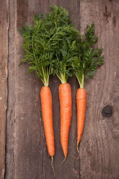 Ramo de zanahorias frescas — Foto de Stock