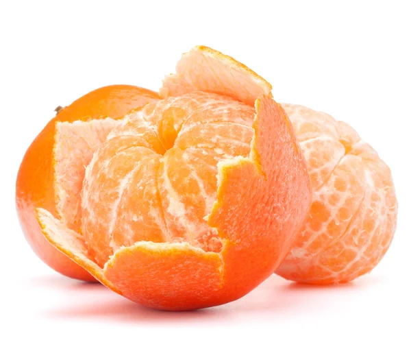 Frutta sbucciata al mandarino — Foto Stock