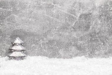 Noel tebrik kartı. Noel şenlikli arka plan. Yeni yıl sembolü. Noel hikaye Tema. Festival arka plan kopya alanı ile.