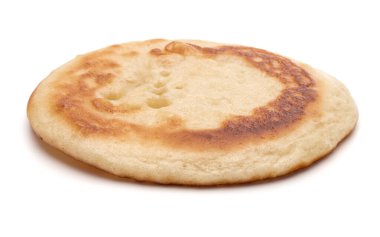 Beyaz arka plan kesme izole bir gözleme.