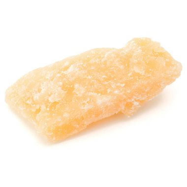 Beyaz arka plan kesme izole bir parmesan peynir paçavra