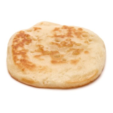 Beyaz arka plan kesme izole bir gözleme.