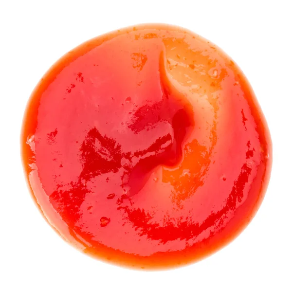 Tomato Sauce Ketchup Isolated White Background — Stock Photo, Image