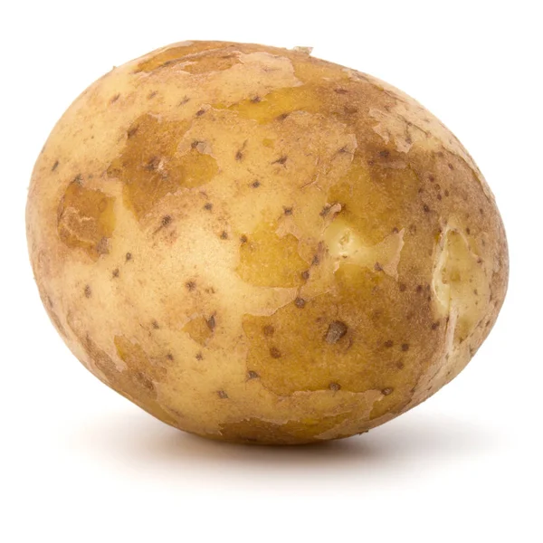 New Potato Tuber Isolated White Background Cutout — Stock Photo, Image