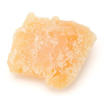 Beyaz arka plan kesme izole bir parmesan peynir paçavra