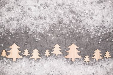 Noel tebrik kartı. Noel şenlikli arka plan. Yeni yıl sembolü. Noel ağacı..