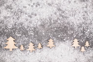 Noel tebrik kartı. Noel şenlikli arka plan. Yeni yıl sembolü. Noel ağacı..