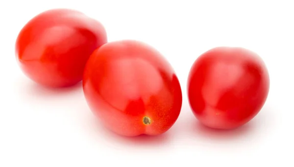 Tomat Prem Segar Terisolasi Latar Belakang Putih — Stok Foto