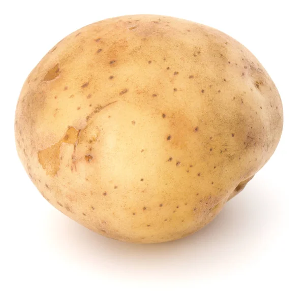 New Potato Tuber Isolated White Background Cutout — Stock Photo, Image