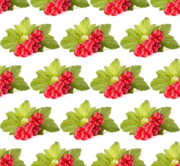 Beyaz Arkaplan Üzerinde Kırmızı Üzümler Izole Edildi Yaratıcı Düzen Meyvesiz — Stok fotoğraf