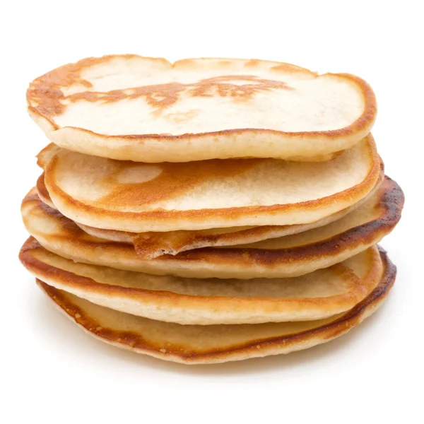Pancakes Stack White Background — Stock Photo, Image
