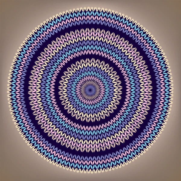 Style cercle simple couleur vecteur aiguille arrière-plan, ornement — Image vectorielle
