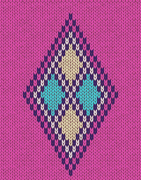 Stil abstrakte trendige nahtlose symmetrische ethnische geometrische Farbe — Stockvektor