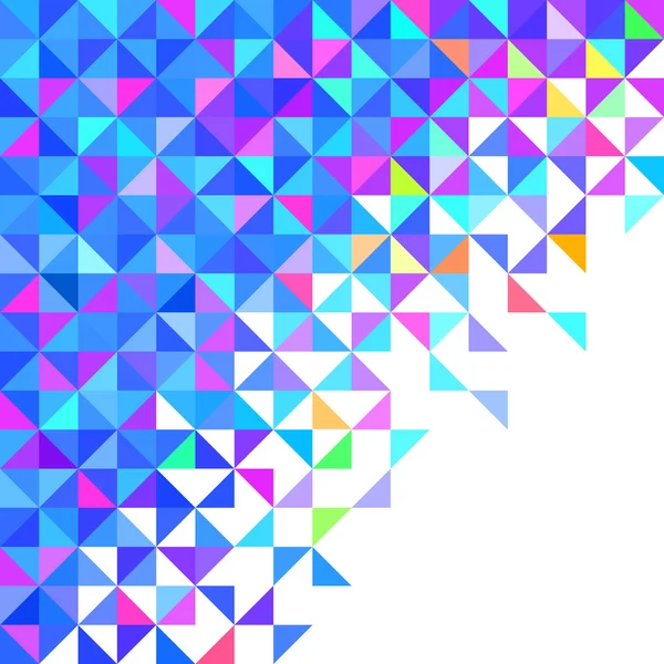 Fondo de color geométrico vector abstracto — Vector de stock