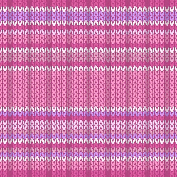 Modèle sans couture. Texture tricotée. Tissu Couleur fond de traçabilité — Image vectorielle